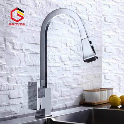 VÒI RỬA BÁT NÓNG LẠNH GRB 8112 (DÂY RÚT)