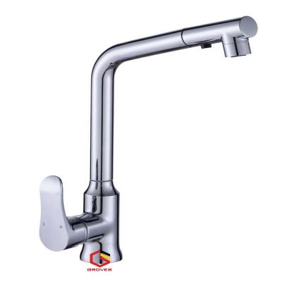 VÒI RỬA BÁT NÓNG LẠNH GRB 809A (DÂY RÚT)