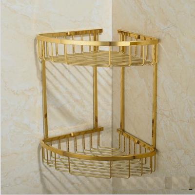 Kệ góc mạ vàng G06