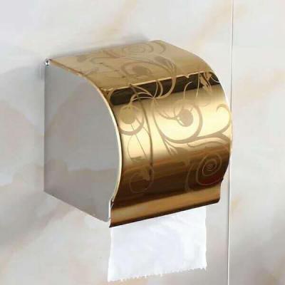 Lô giấy vệ sinh mạ vàng