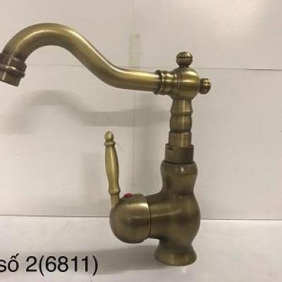 Vòi rửa thân thấp cong M17