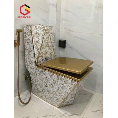 BỒN CẦU MẠ VÀNG KIM CƯƠNG GROVES GBLK580