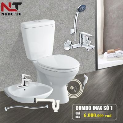 Combo thiết bị vệ sinh inax 1