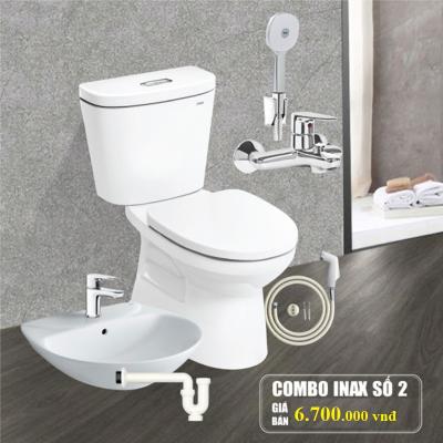Combo thiết bị vệ sinh inax 2