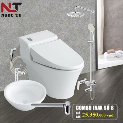 Combo thiết bị vệ sinh inax 8