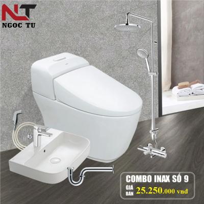 Combo thiết bị vệ sinh inax 9