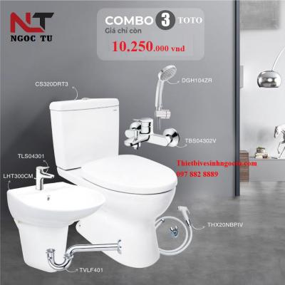 Combo thiết bị vệ sinh Toto số 3