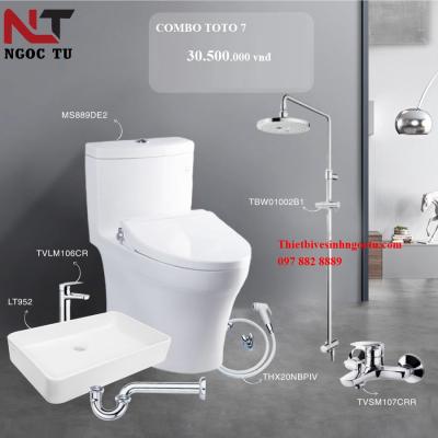 Combo thiết bị vệ sinh Toto số 7