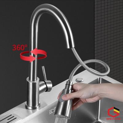 VÒI RỬA BÁT NÓNG LẠNH GRB802 (DÂY RÚT)