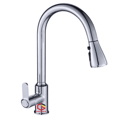 VÒI RỬA BÁT NÓNG LẠNH GRB802B (DÂY RÚT)