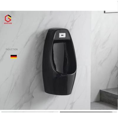 Tiểu nam cảm ứng màu đen GROVES GRTN 01