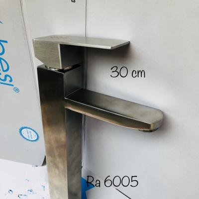 VÒI RỬA MẶT THÂN CAO INOX RA6005